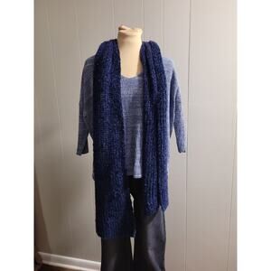 GAP - Navy Blue Chenille Scarf